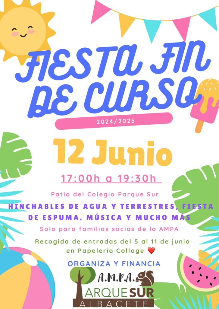fiesta fin de curso